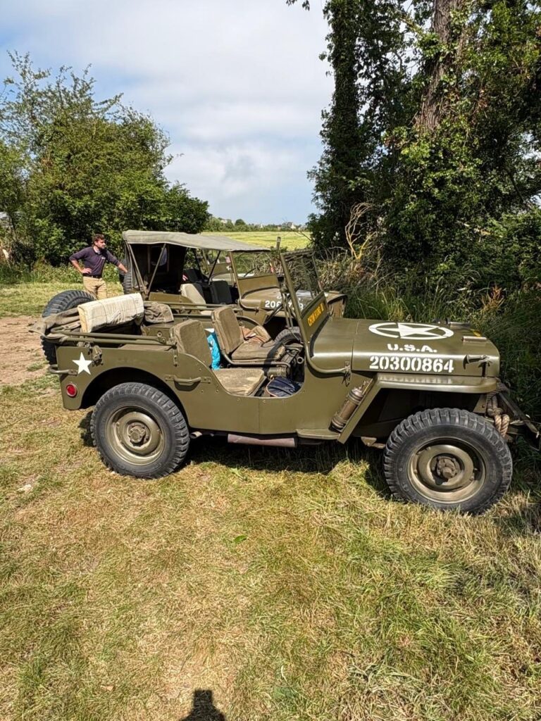 Willys jeep in Normandy – MTBSPAIN