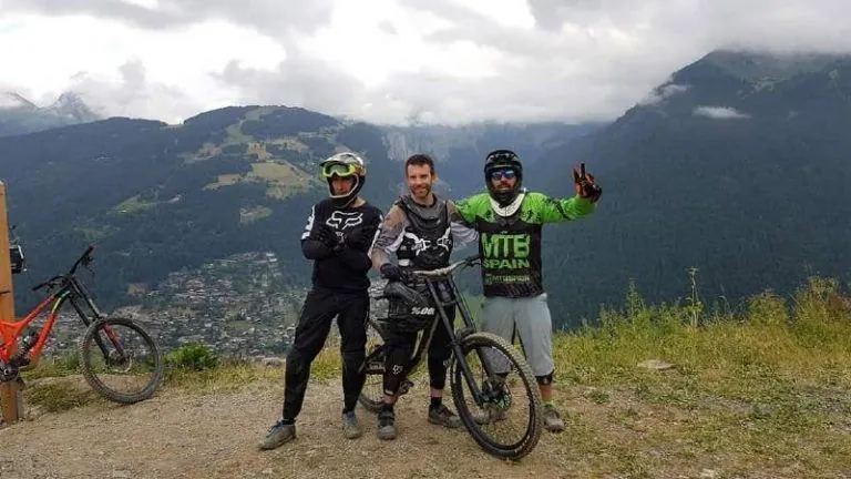 Riders de MTBSPAIN en Morzine