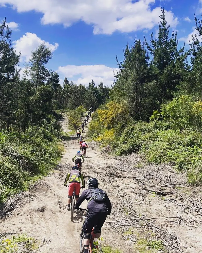 Bicicletas de enduro de MTBSPAIN preparadas en Galicia