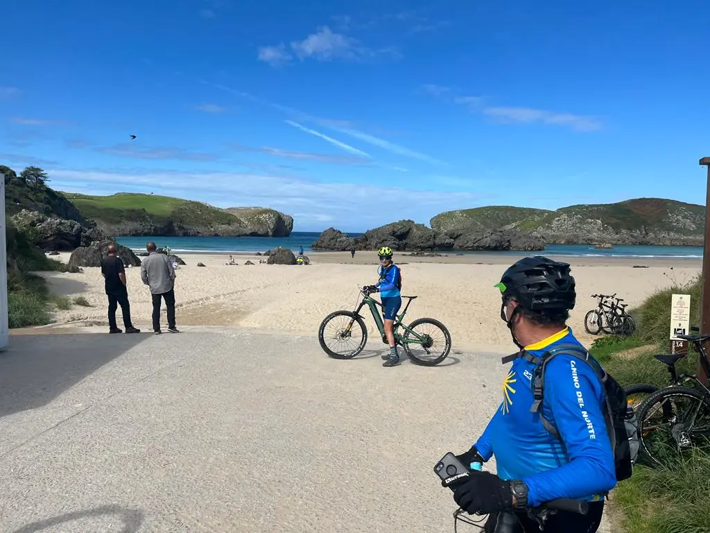Bicicletas de MTBSPAIN en el Camino del Norte