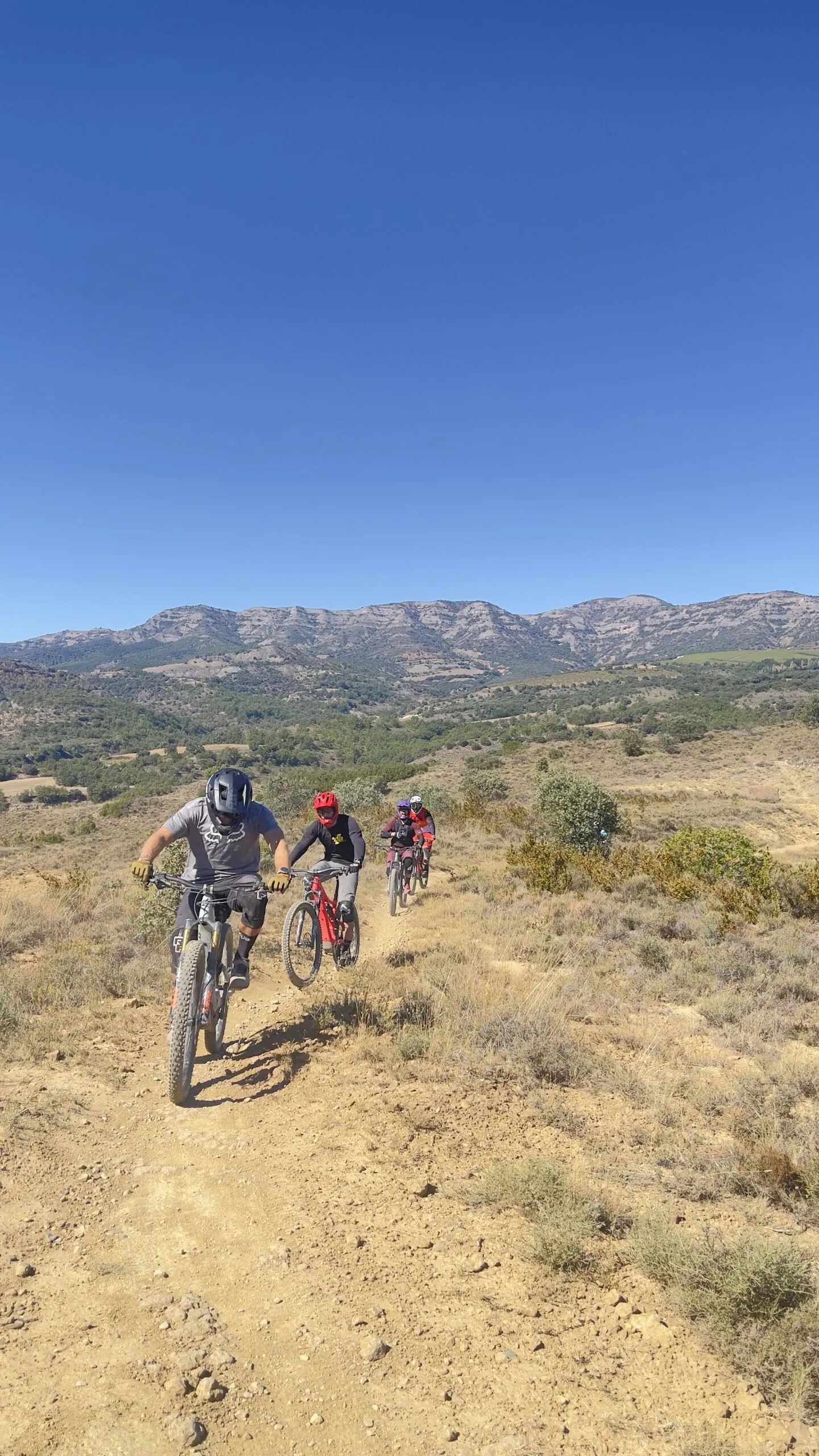 Viaje de enduro MTB en Tremp, Pirineo