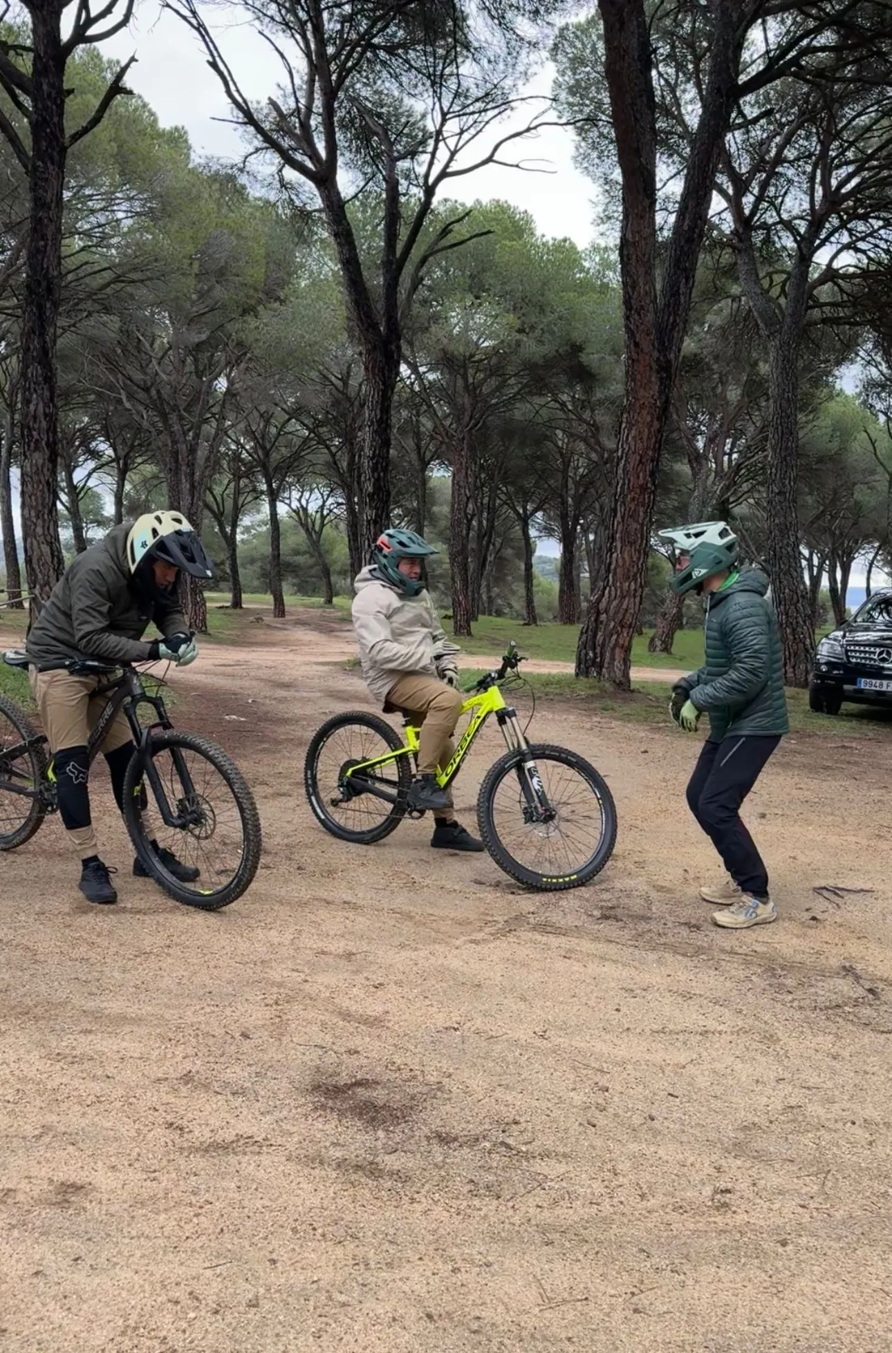Ruta de el curso de enduro con MTBSPAIN