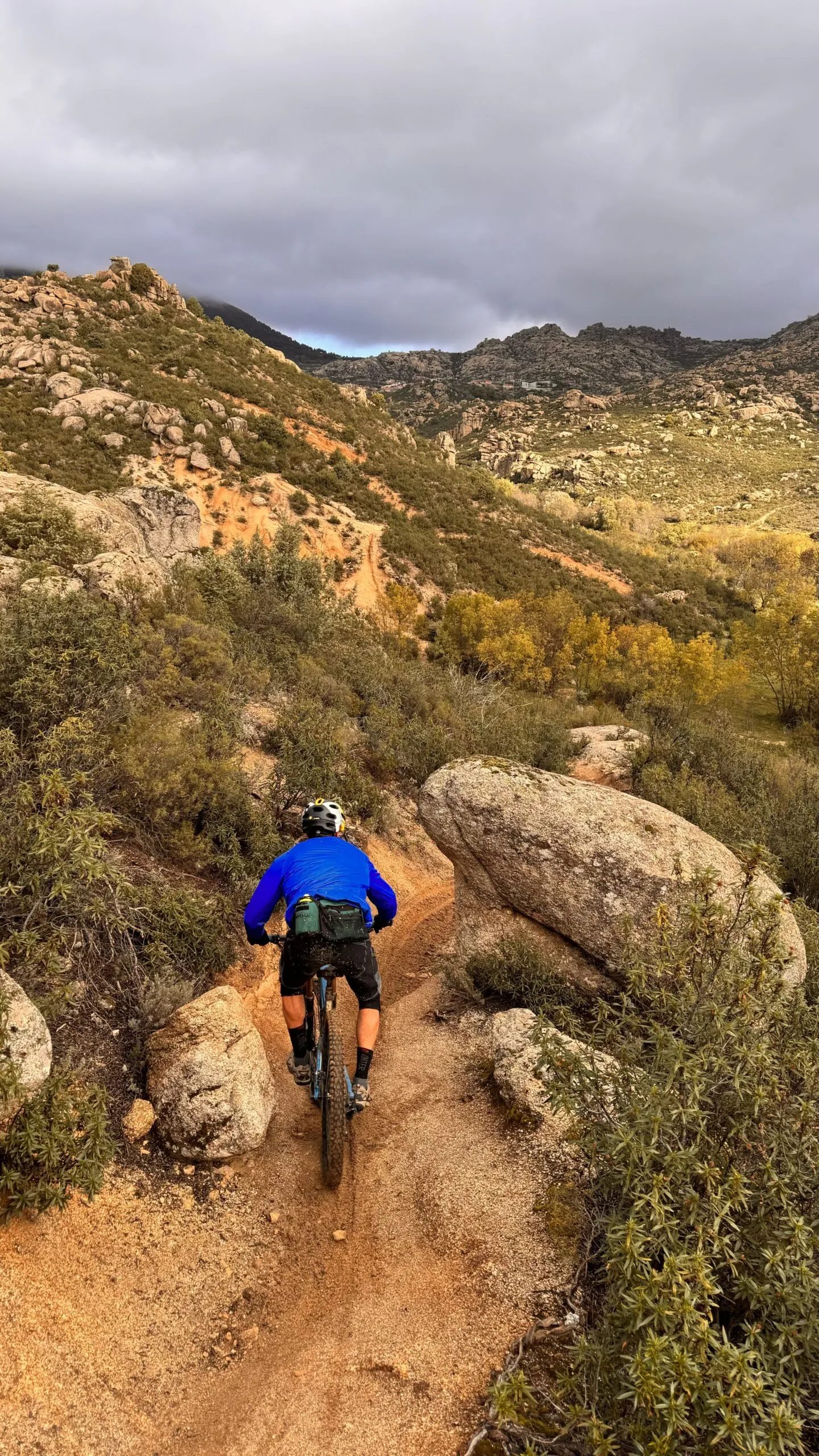 Ruta de enduro MTB entre Bustarviejo, Valdemanco y Miraflores de la Sierra