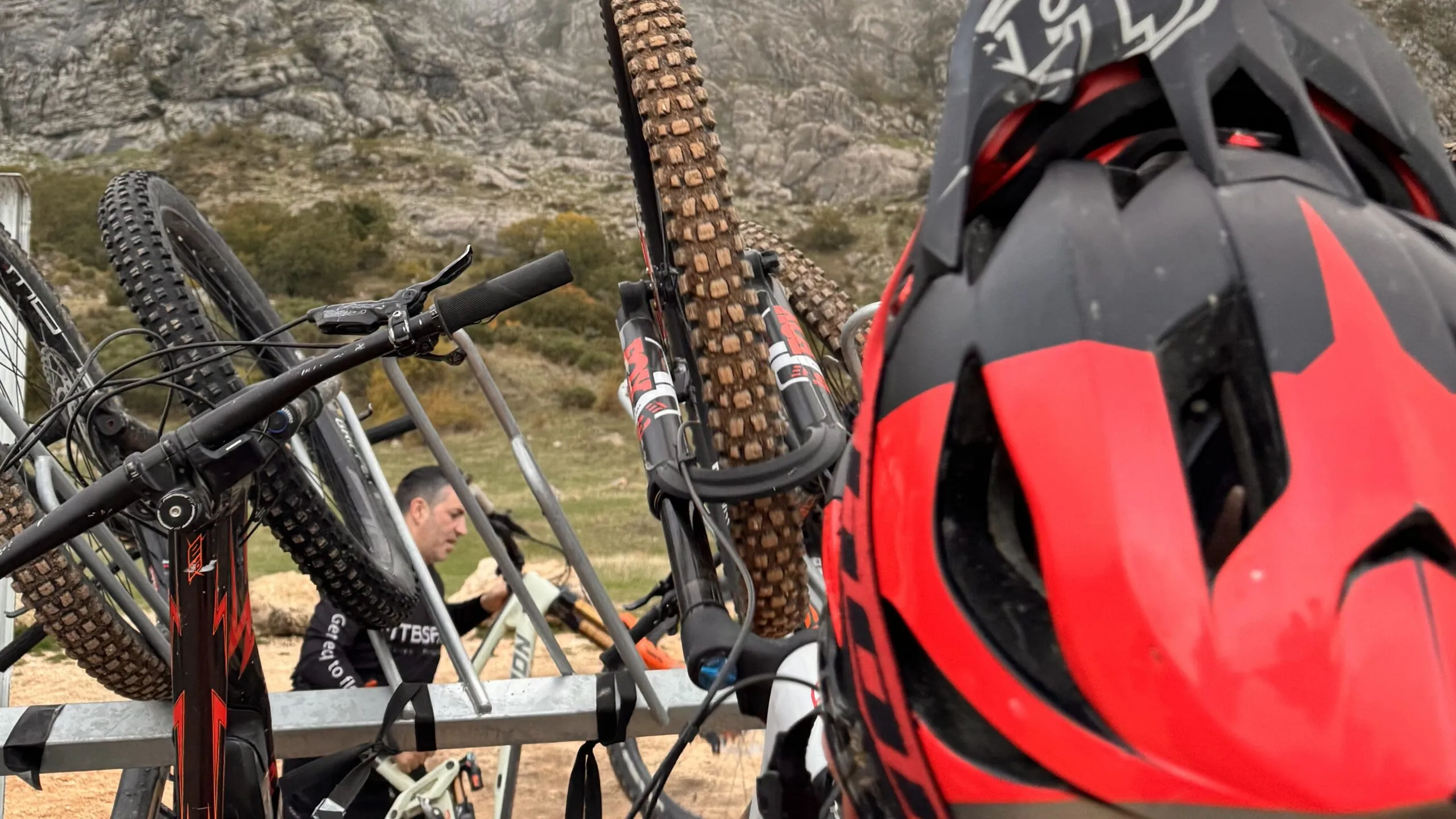 Ciclistas de MTBSPAIN en Málaga