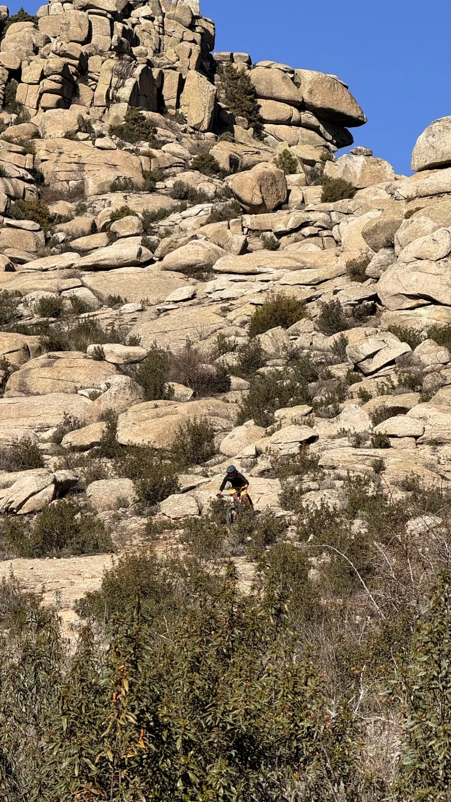 Enduro con remonte en furgoneta en Valdemanco, Madrid